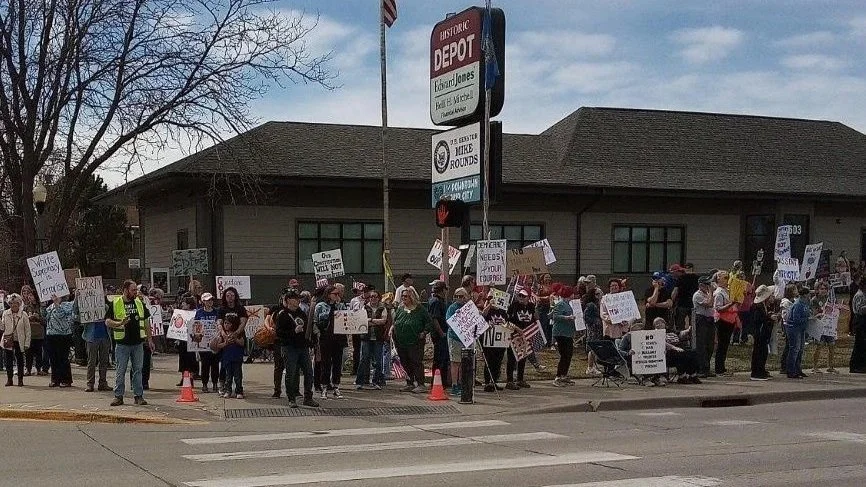 No Kings rally in Rapid City yesterday was packed with demonstrators united by their contempt for Trump’s policies