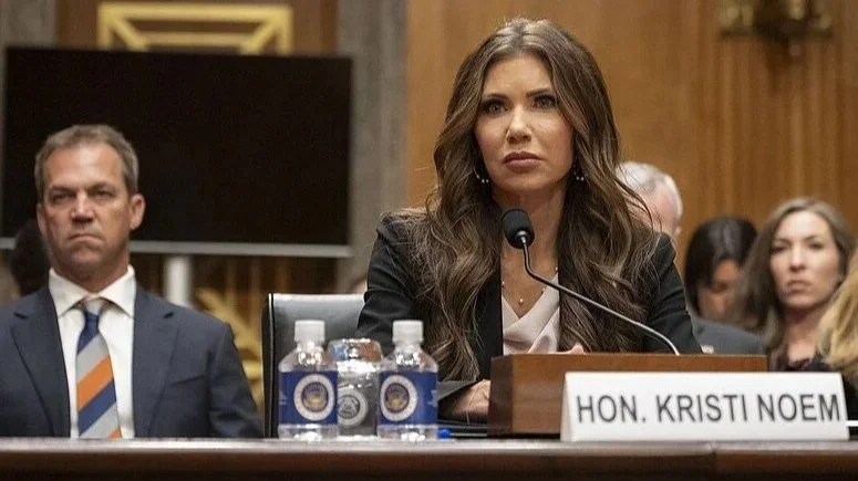 OK, who dropped a dime on Kristi Noem's husband Bryon to reveal his alleged cross-dressing, sex-chatting secrets?