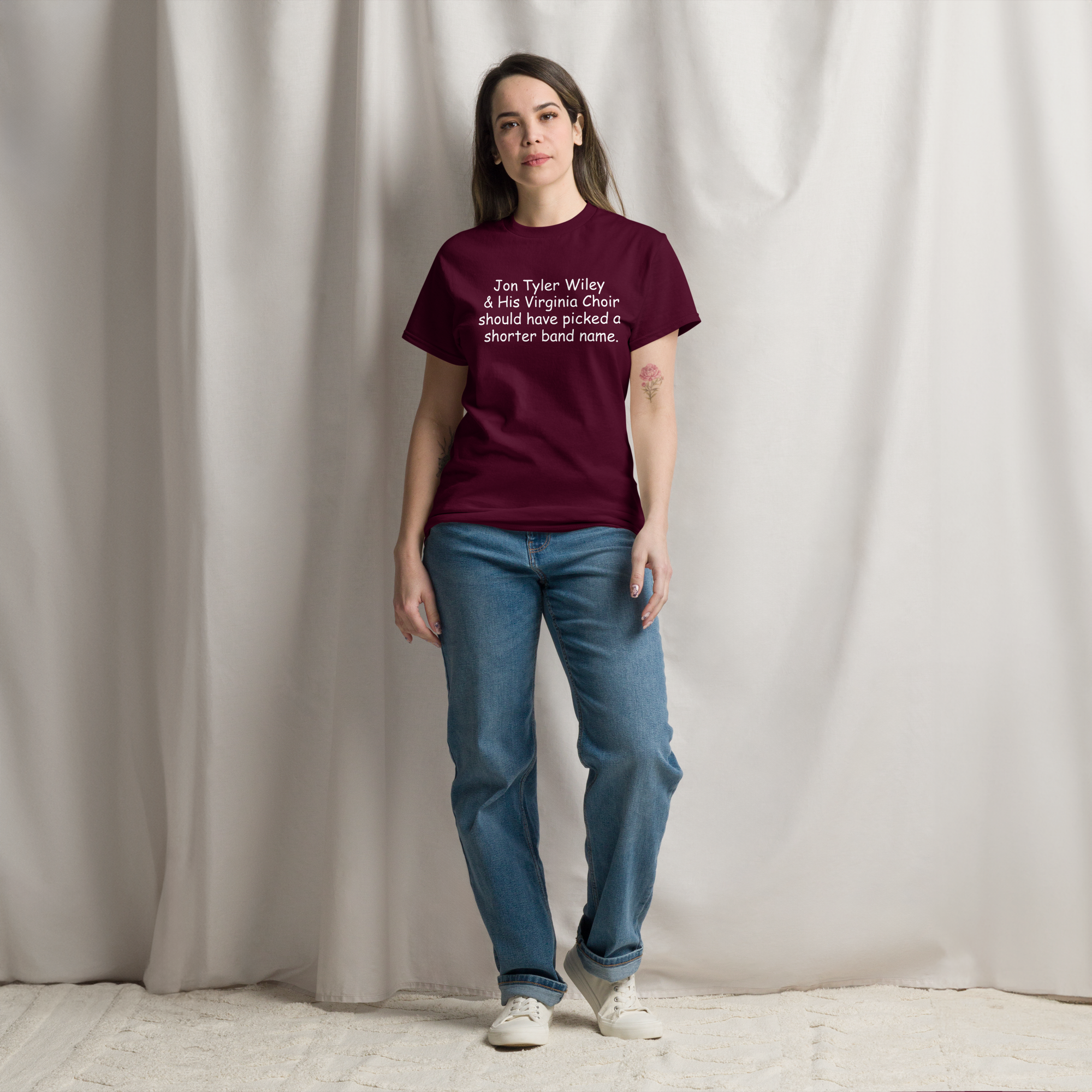 unisex-classic-tee-maroon-front-68195bc207080.png