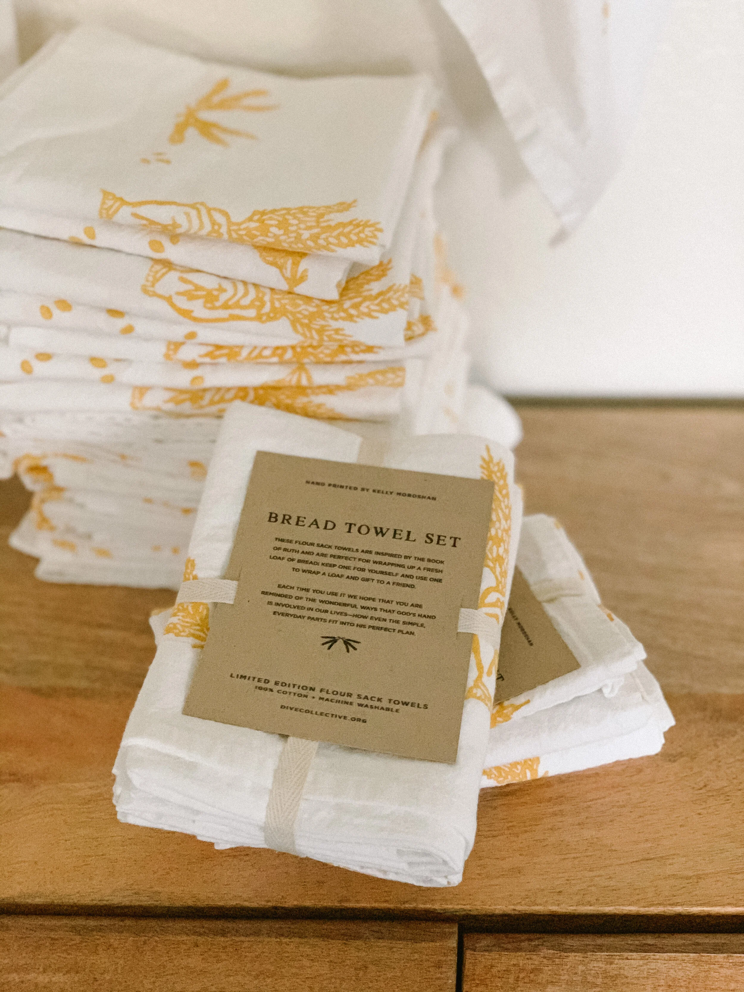 Hand Printed Towel Set