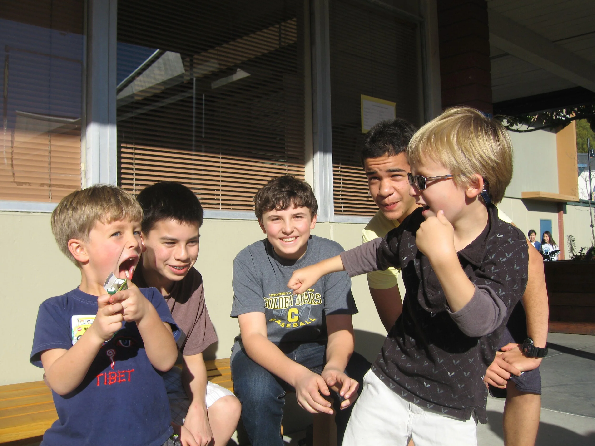 Middle school buddies 