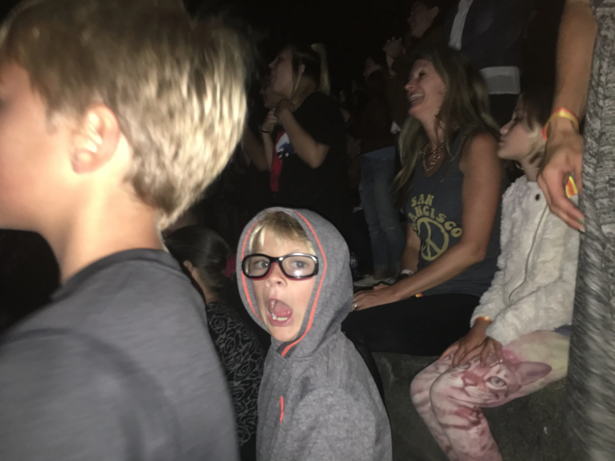 First concert - Greek Theater
