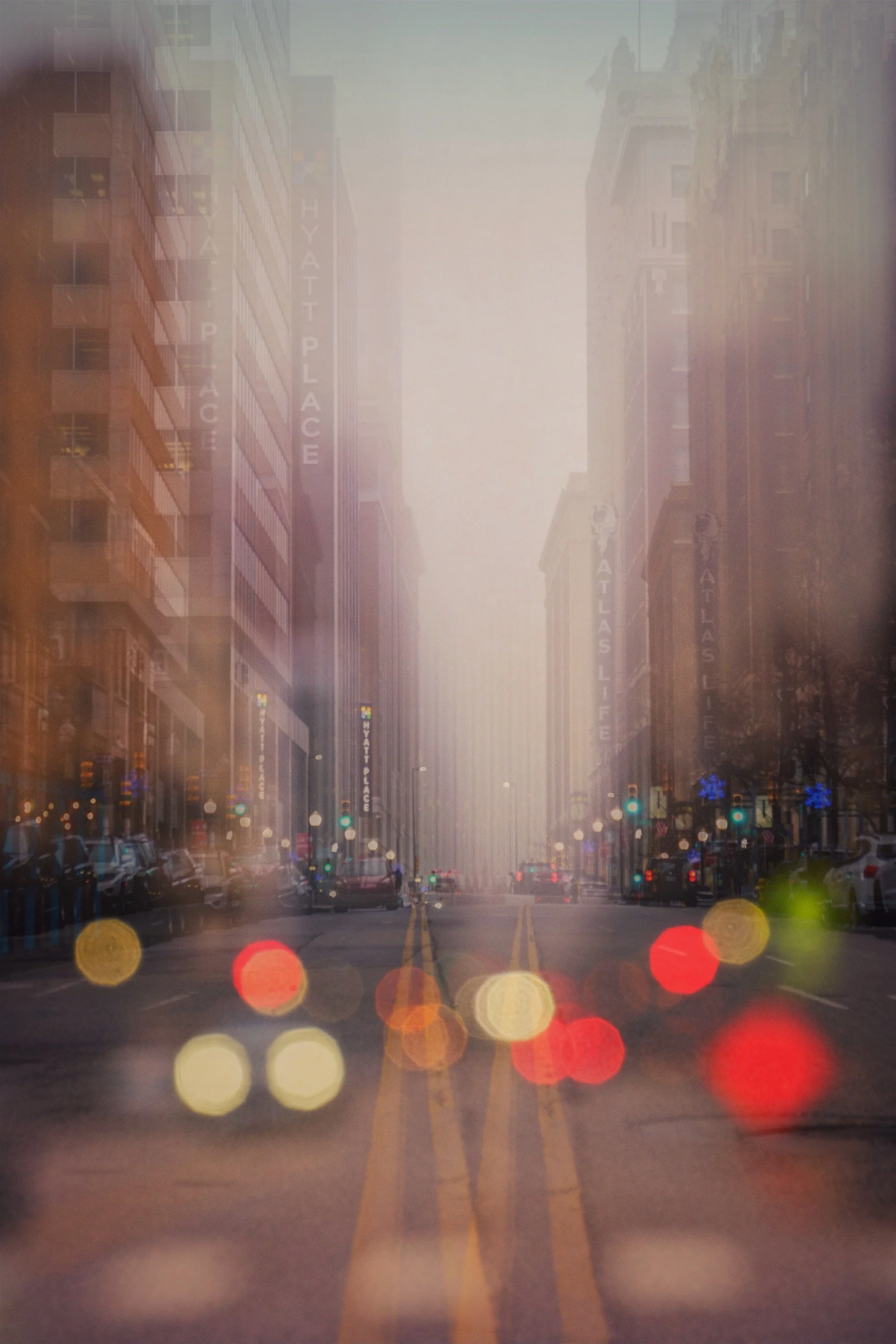 Anitra Lavanhar Boston Ave. Foggy Day Multiple Exposure - Anitra Lavanhar.JPG