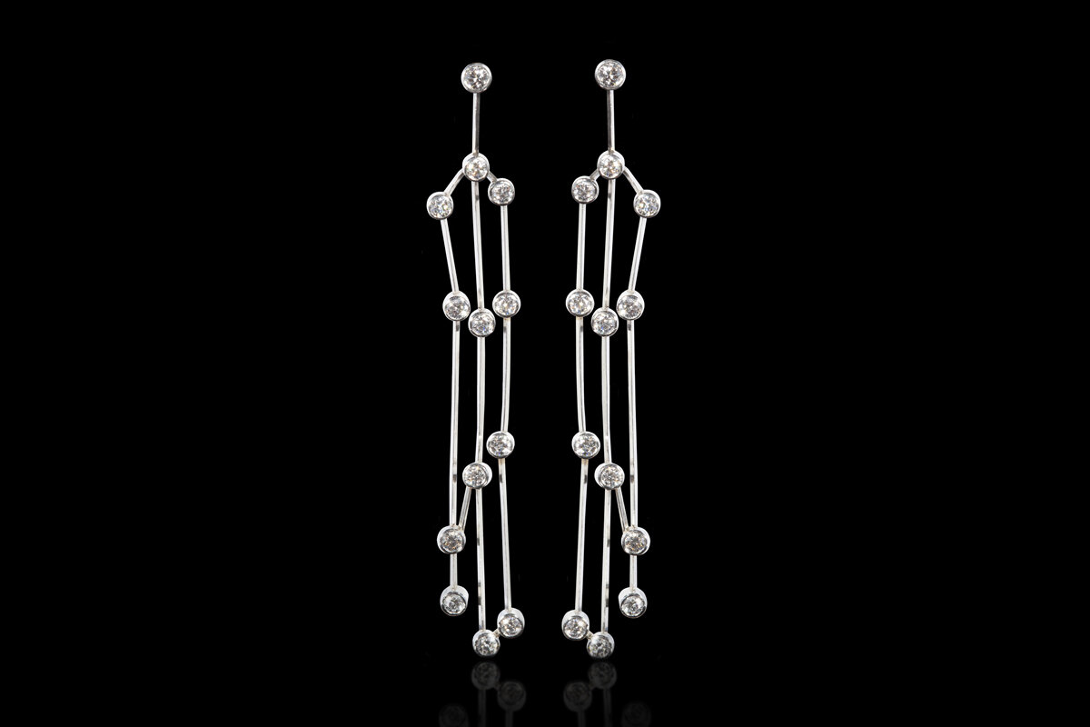   Cascade earrings   $12,950.00 – Available tax free 