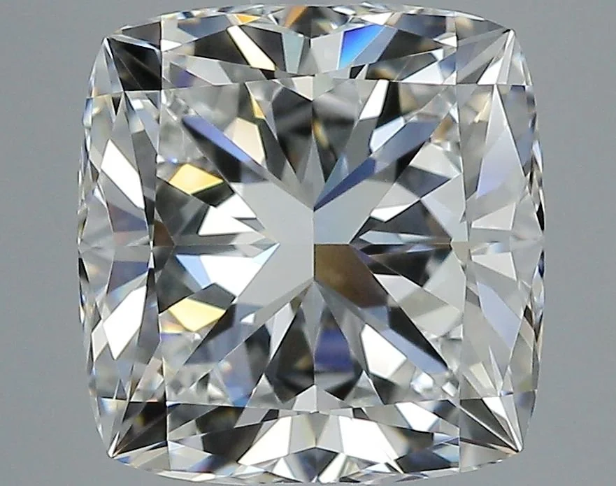 Natural Diamond – Cushion, Brilliant, 2.71ct, F VS1 EX EX EX