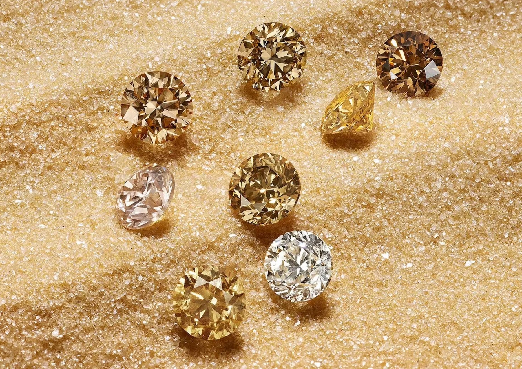 Desert diamonds - unconventional expression of luxury.