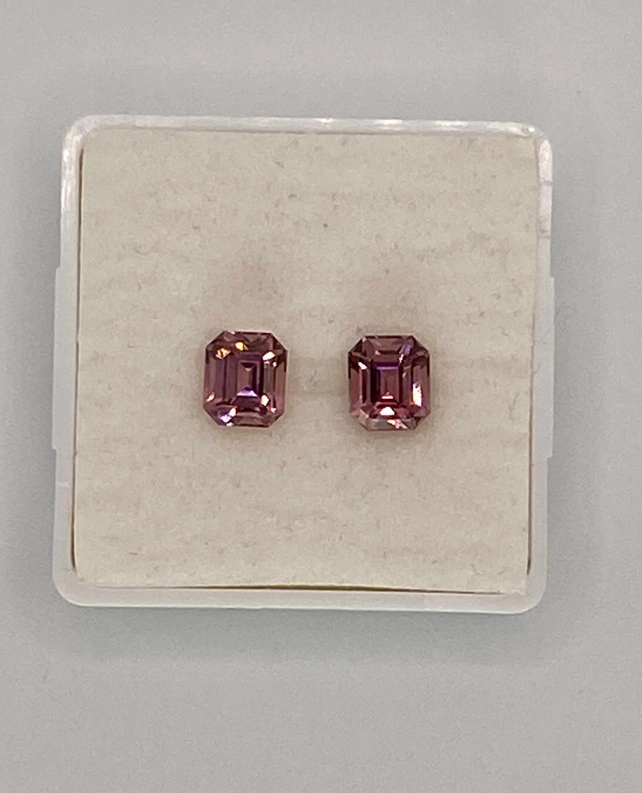 Pink Tourmaline 3.55ct - Matching Pair