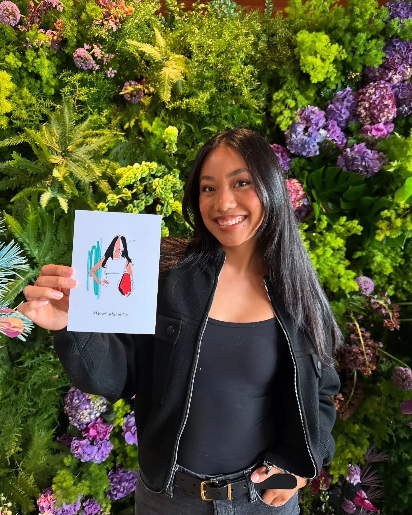 Live illustrations w/ @microsoft @surface ✍🏽☺️ Thank you so much for stopping by and getting drawn!!! 💕 #newsurfacepcs 
&bull;
&bull;
&bull;
&bull;
#liveillustrator #liveillustration #liveillustrations #liveillustrators #eventactivation #brandactiv
