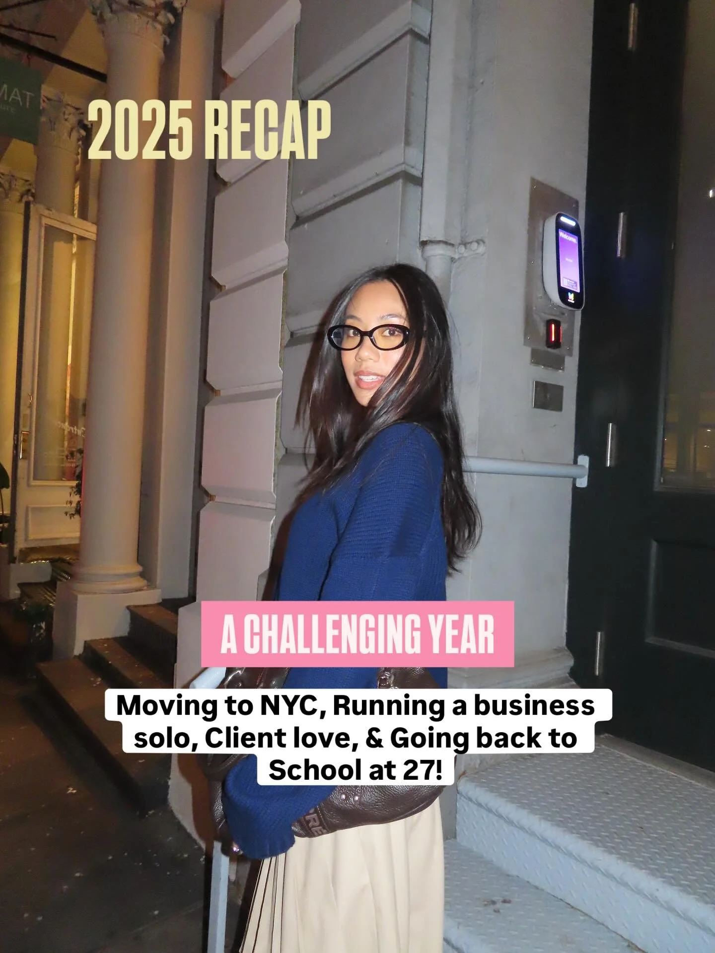 2025 Recap 🥹☀️ OMG I couldn&rsquo;t fit every moment that made this year magical!! ✨ 2025 was filled with intense growth, challenges, new experiences and rebuilding a whole different life in NYC! 🏙️💕 Full disclosure I experienced the WORST burnout