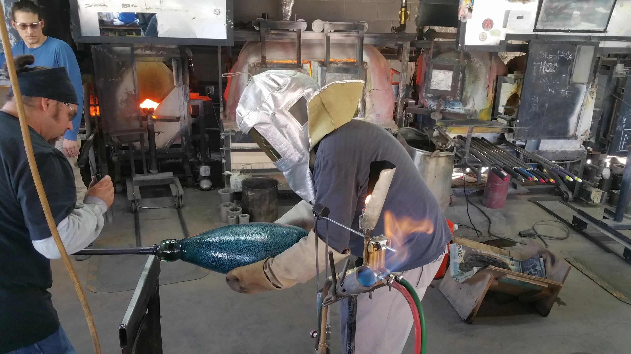 Peter Wright at Prairie Dog Glass