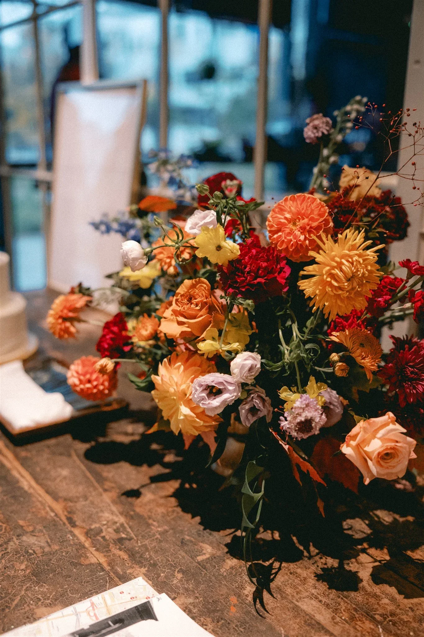 Dorothy Louise Photography // Centerpiece by Wild Ginger Weddings