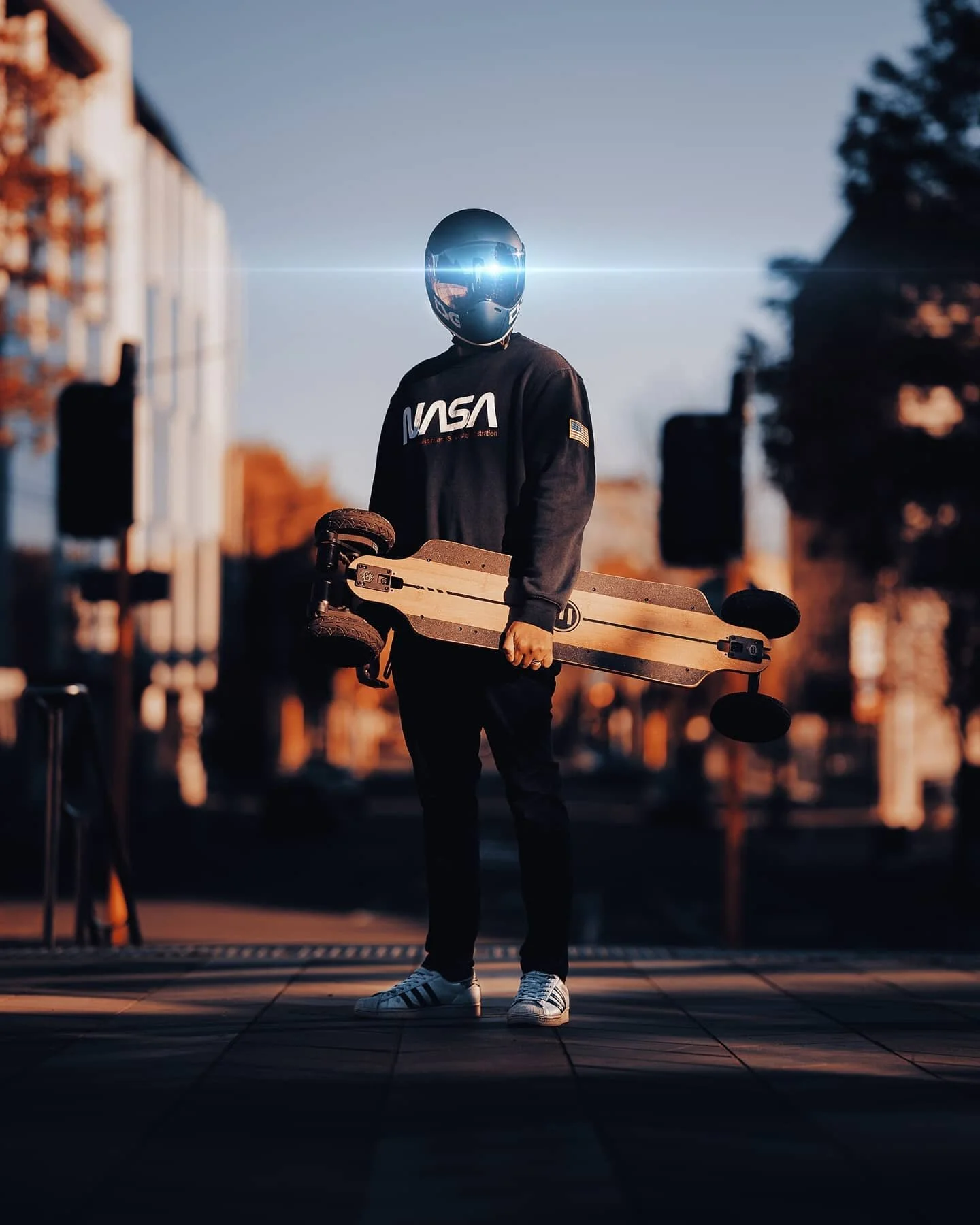 &quot;Never limit yourself because of others&rsquo; limited imagination; never limit others because of your own limited imagination.&quot;&ndash;&nbsp;Mae Jemison

Photo by @marvindicate
Edit &amp; Art Directon by @dicesales

@evolveskateboards
@nasa