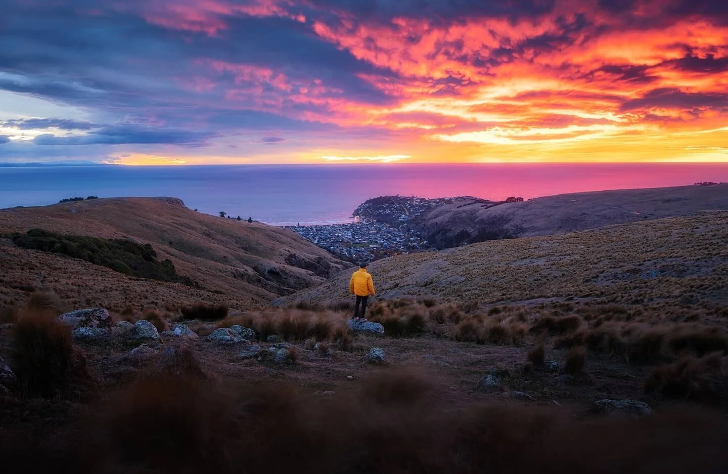 Ōtautahi Christchurch, My Second "Home ". 
I still remember the time I drove up to the hills for the first time to take a picture and witness the sunrise over the city. I have never fallen inlove to a foreign place so quickly... (and still