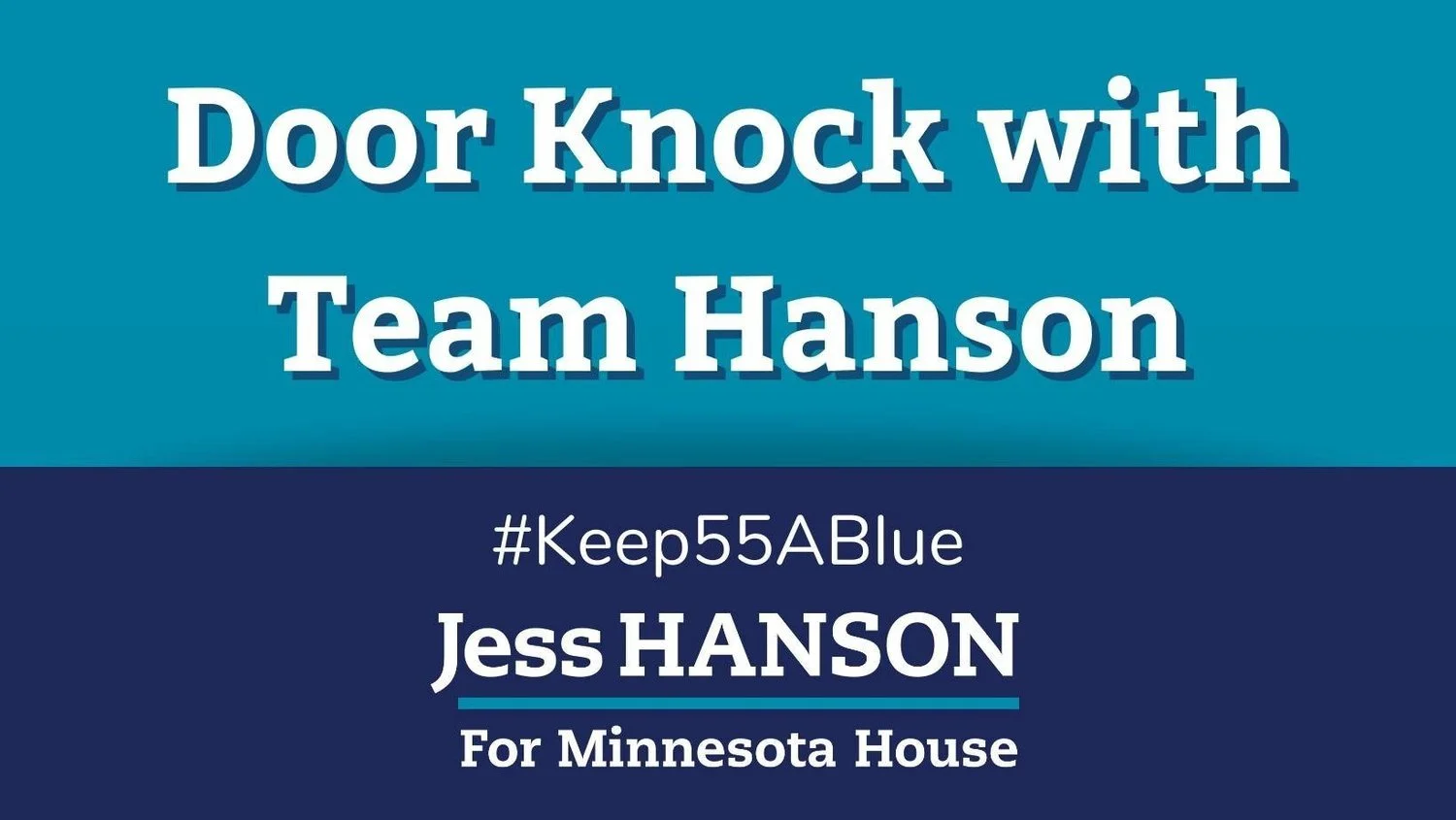 Get out the Vote Door Knock 