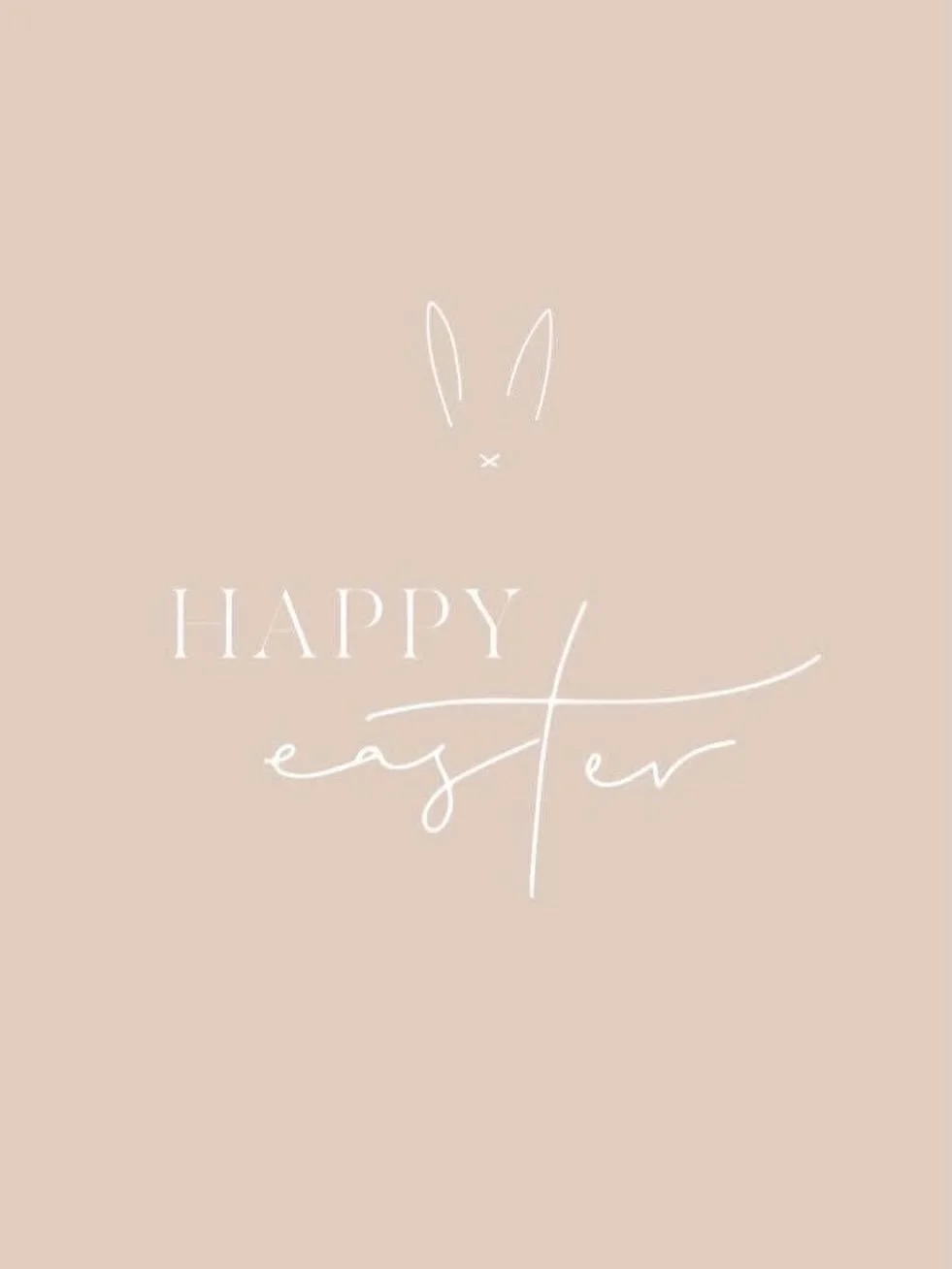 Sending love to you and your families this Easter. 🐇