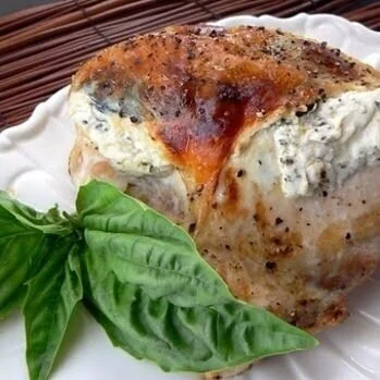 Goat Cheese &amp; Basil Chicken