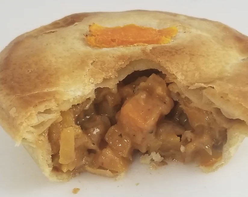 Curry Butternut Squash Pie