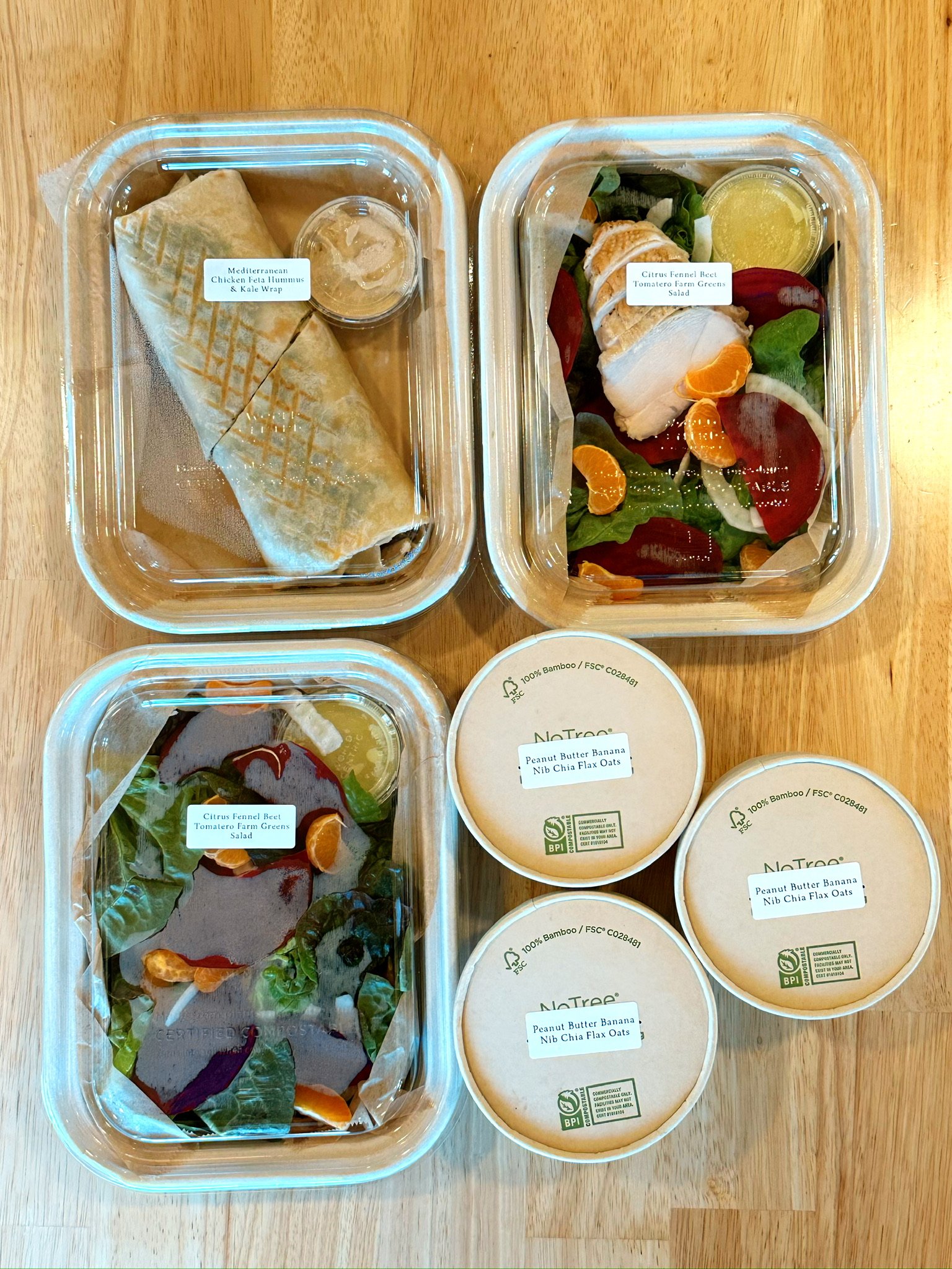 Ready-to-eat cold meals
