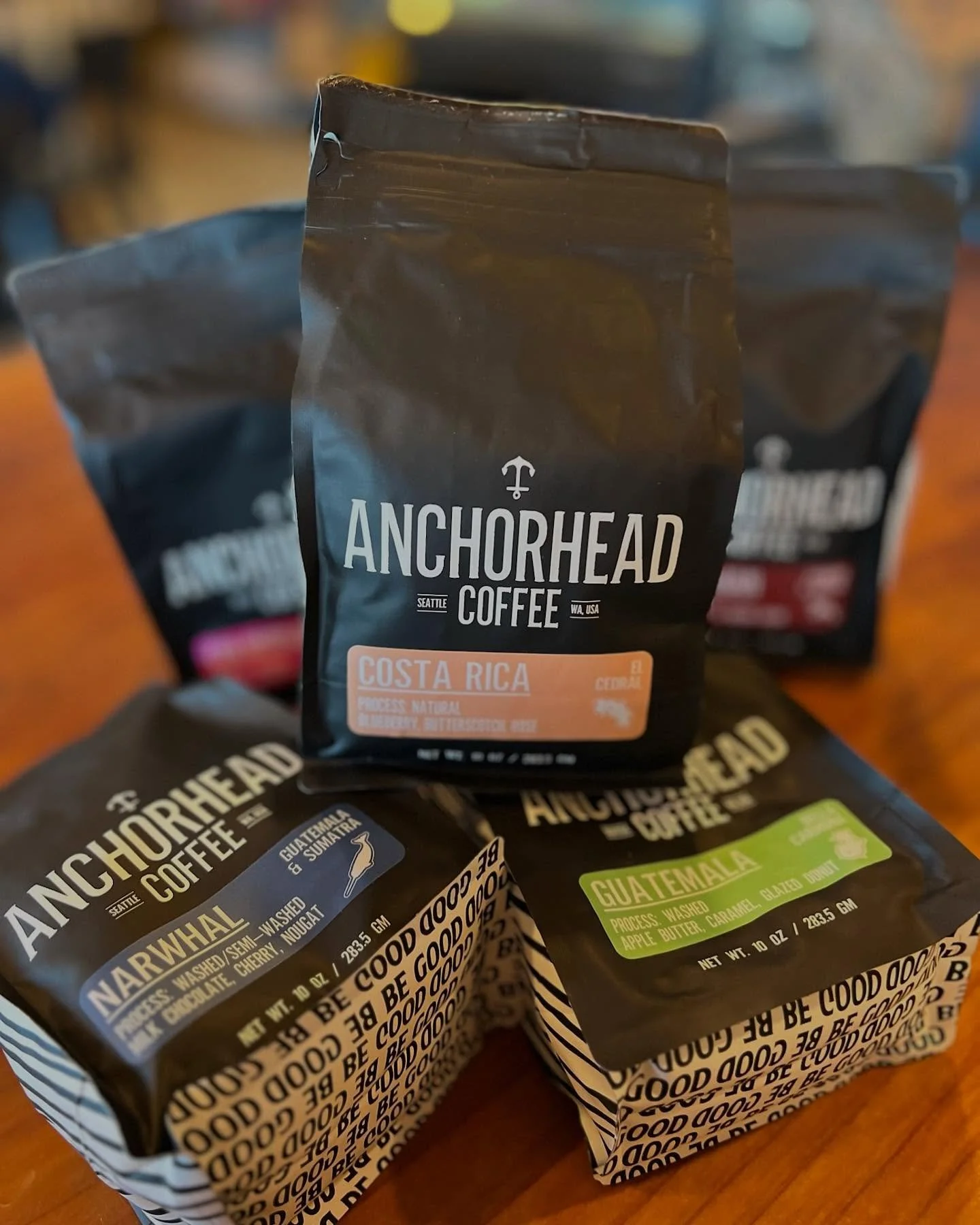 Freshly roasted @anchorheadcoffee bags are in the house! #eatlikearebyl #rebylfood