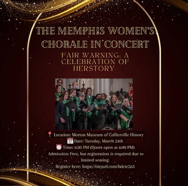 Memphis Women’s Chorale Performance for Women’s History Month