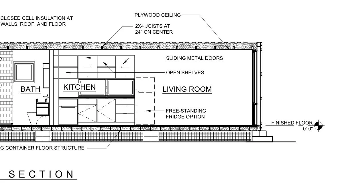 Shipping Container Drawings Autocad Shipping Container CAD Blocks,