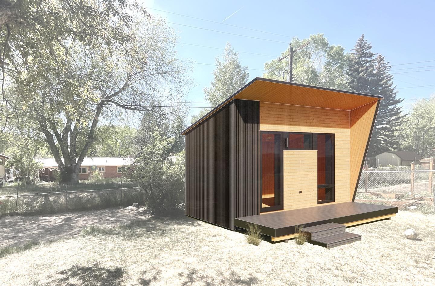 Are you ready to upgrade your work from home setup? This backyard office is office is made from prefabricated panels that will be made off-site, then assembled at our client&rsquo;s property. We&rsquo;re collaborating with @thetimberage who makes CLT