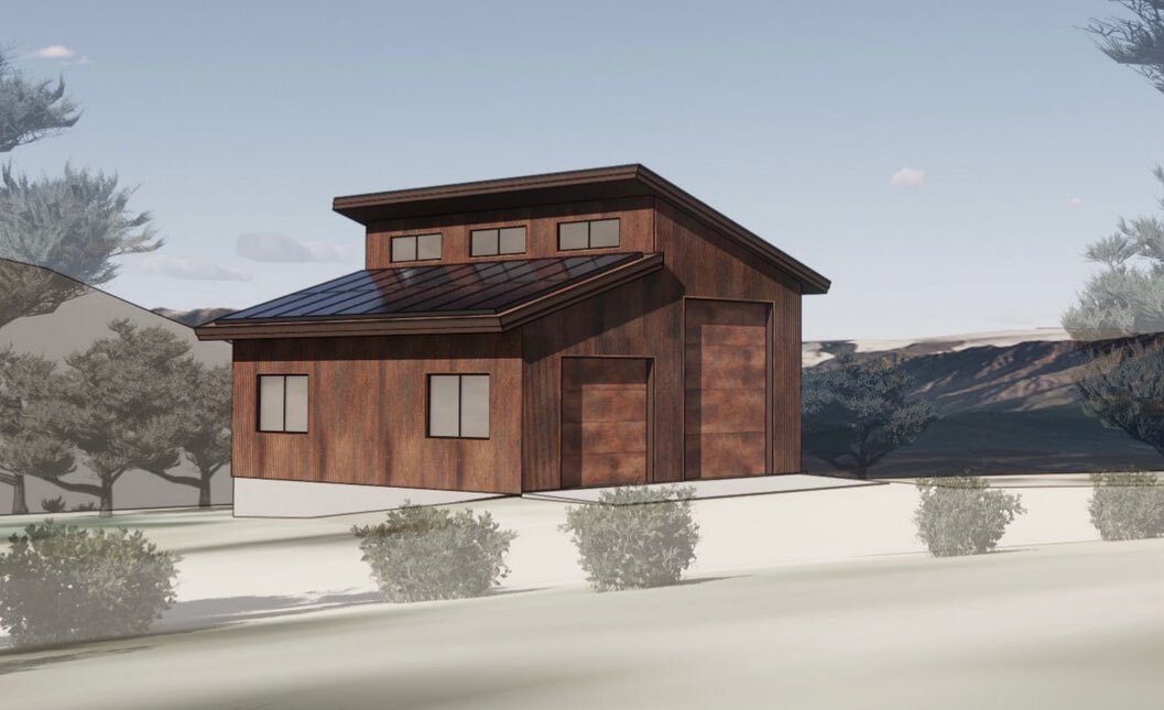 We submitted our Deer Valley Garage for building permit this week. In addition to the garage structure, we designed a shade canopy and extension to the home&rsquo;s second floor balcony which is also getting new decking and structural repairs. Garage