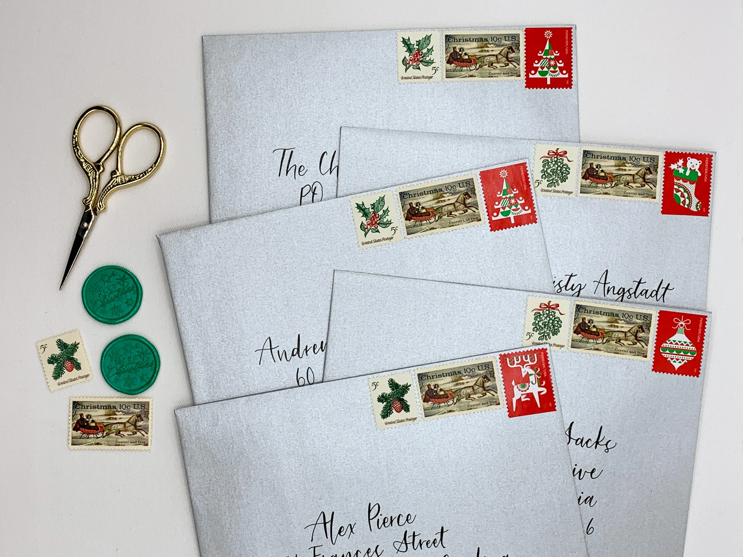 paper-party-supplies-postcrossing-6pc-address-label-set-antique-desk