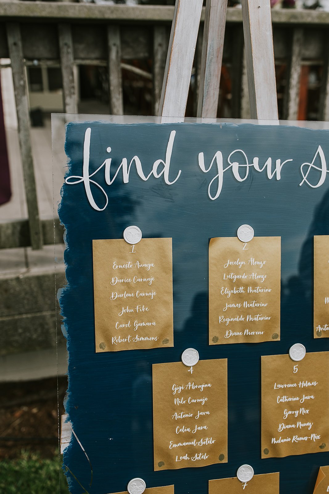 Design Considerations for your Wedding Seating Chart — AC Letters