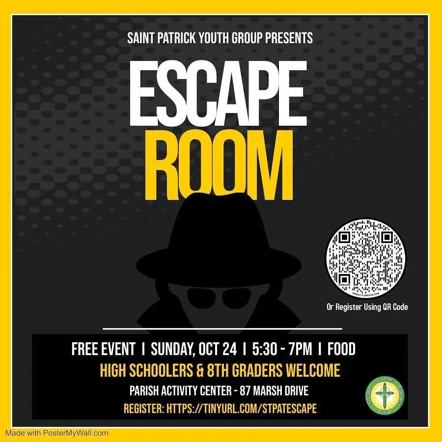 8-12th grade you are locked in a room and debriefed with a mission. You have 45 minutes to escape and there is only one way out - find the clues, solve the puzzles and crack codes before time runs out! Can you do it? One thing is certain, you'll have