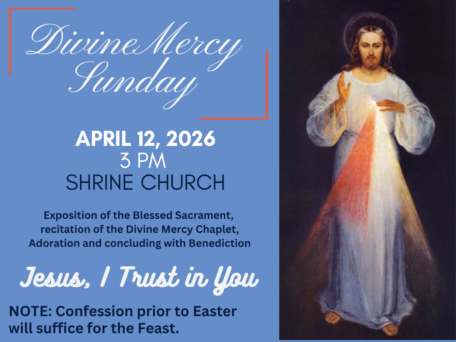 Divine Mercy Sunday