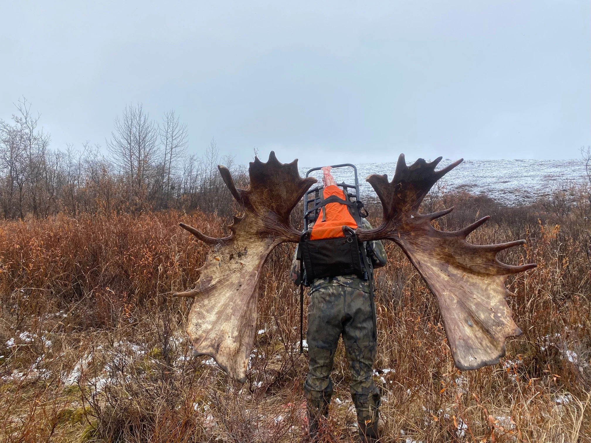 That's one tough pack out!