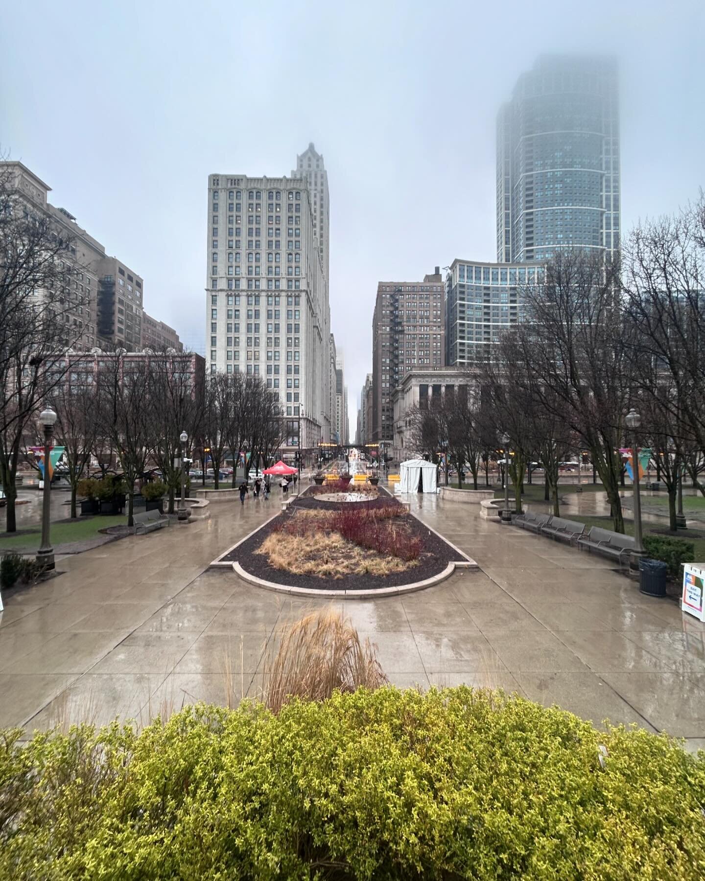 Chicago - short trip but will be back to the Windy City. 
First day was freezing cold and rainy next day was gorgeous and sunny. The views and Tilt glass experience at 360 Chicago are stunning. Personally not a fan of their pizza but i haven&rsquo;t 