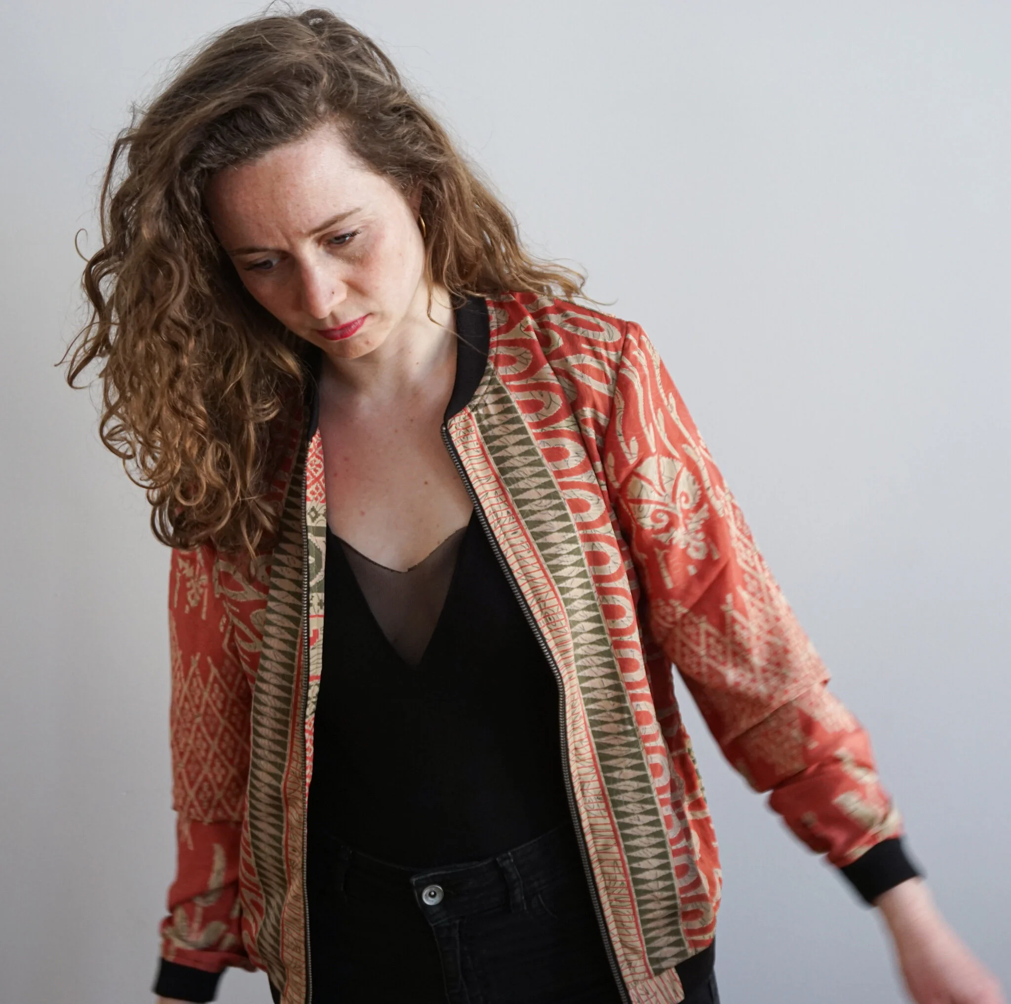 double faced wool jacket