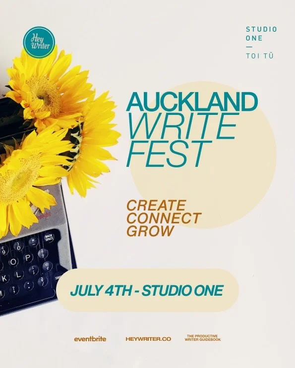 ✨ Workshops
✨ Panels
✨ Real conversations with working writers
✨ Coffee + creative energy

Saturday 4 July - Studio One Toi Tū

🎟️ Grab your spot: link in bio 
🔗 https://writefest26.eventbrite.co.nz
