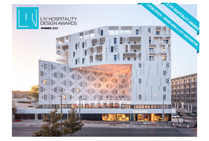 L'HÔTEL "LE BELAROÏA", LAURÉAT DE DEUX PRIX D'ARCHITECTURE