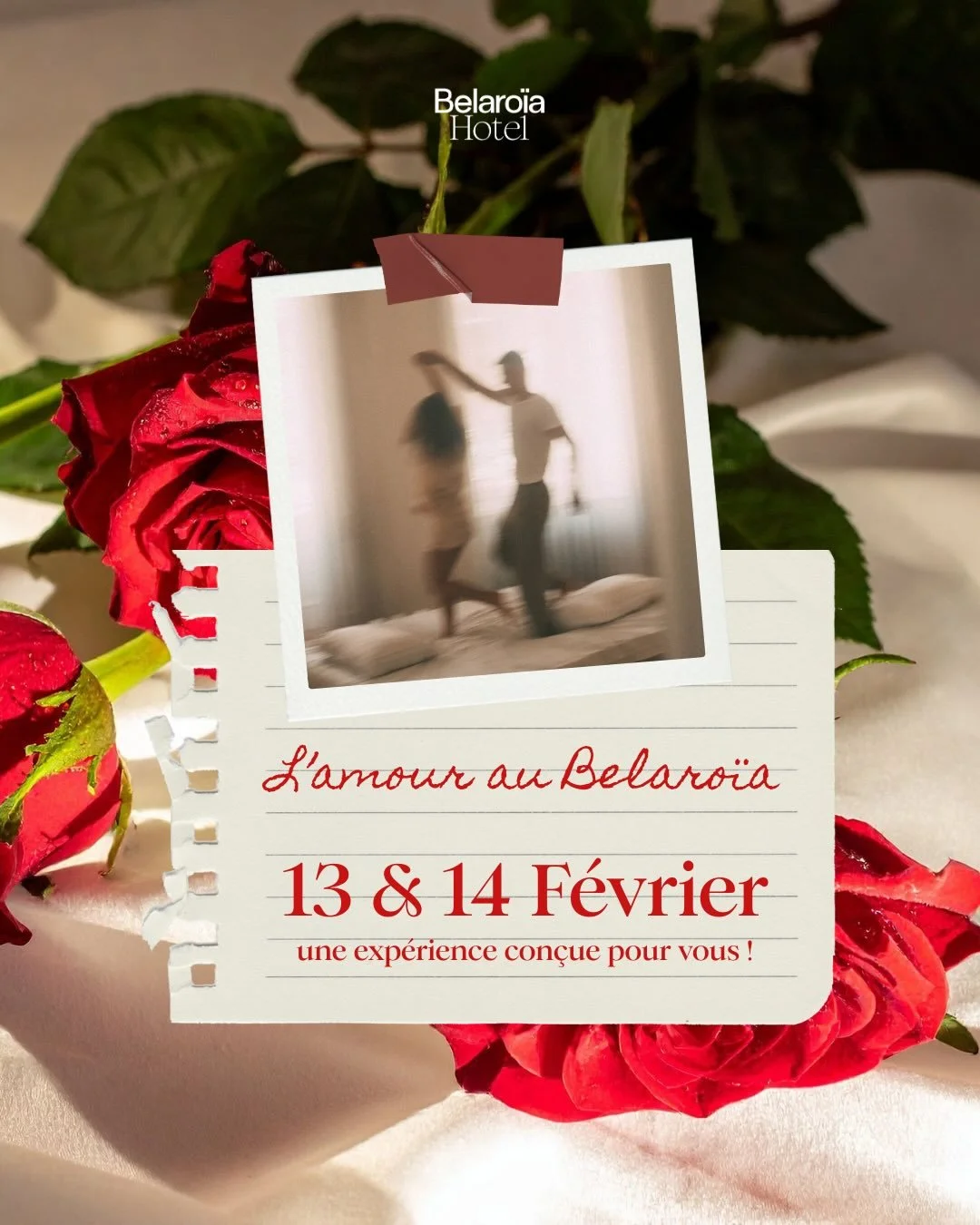 L&rsquo;amour au Belaro&iuml;a &agrave; Montpellier 🫶

Notre package sp&eacute;cial Saint-Valentin sera disponible le vendredi 13 f&eacute;vrier et le samedi 14 f&eacute;vrier. 𝐕𝐞𝐧𝐞𝐳 𝐯𝐢𝐯𝐫𝐞 𝐥&rsquo;𝐞𝐱𝐩𝐞́𝐫𝐢𝐞𝐧𝐜𝐞 𝐥𝐚 𝐩𝐥𝐮𝐬 𝐫𝐨?