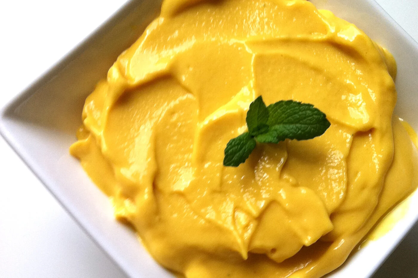 Mango + Yellow Beet Ice Cream