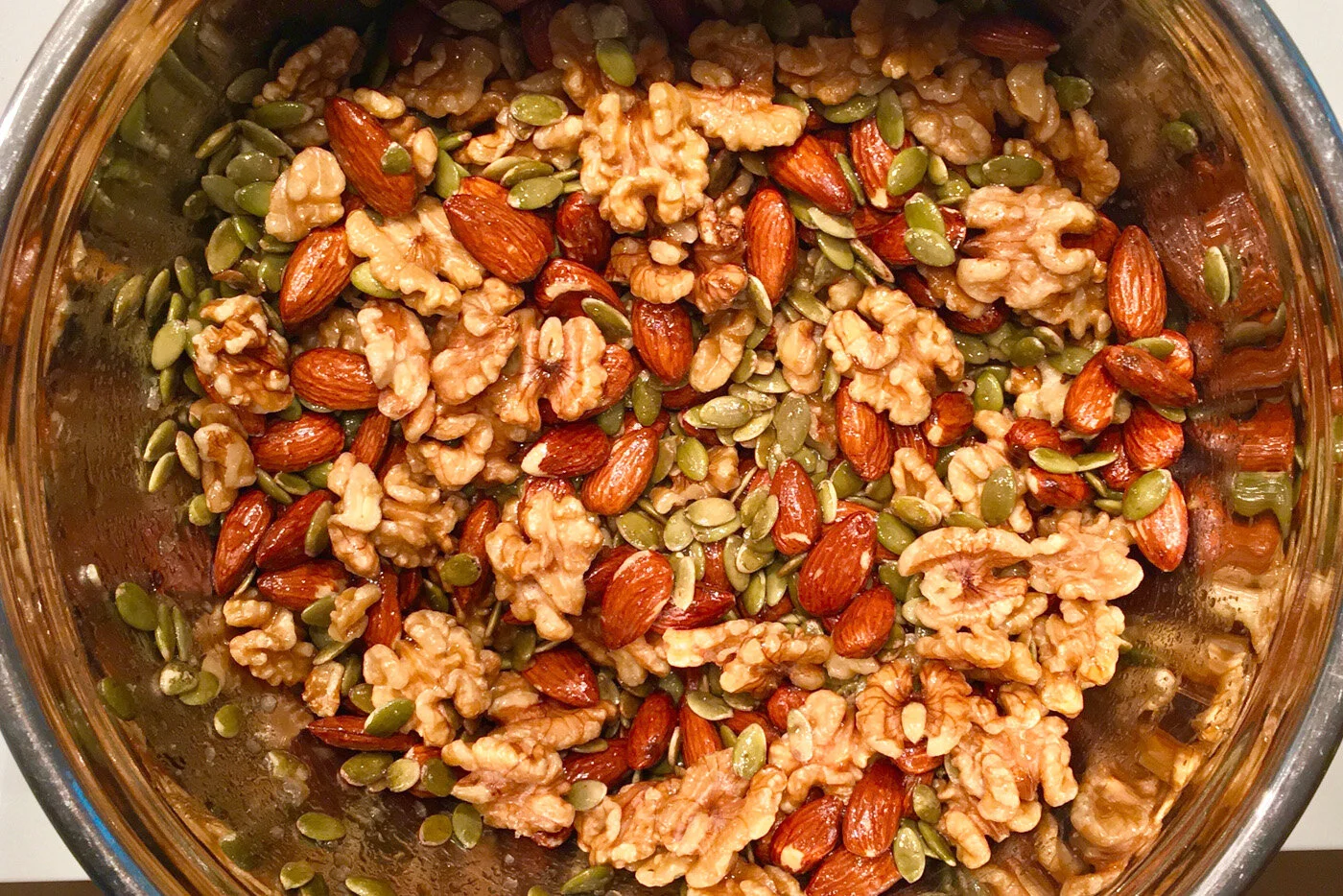 Sweet + Spicy Nuts + Seeds