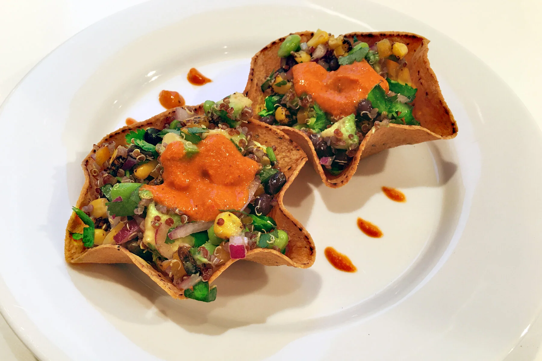Rainbow Taco Salad