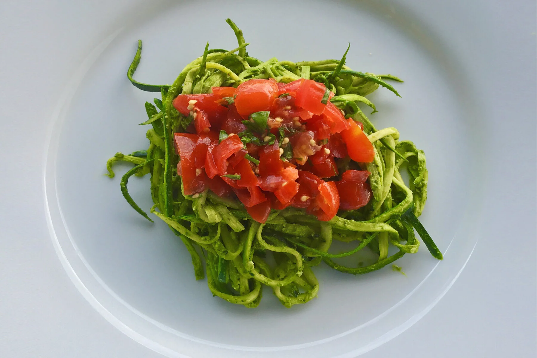 Fresh Zucchini "Pasta"