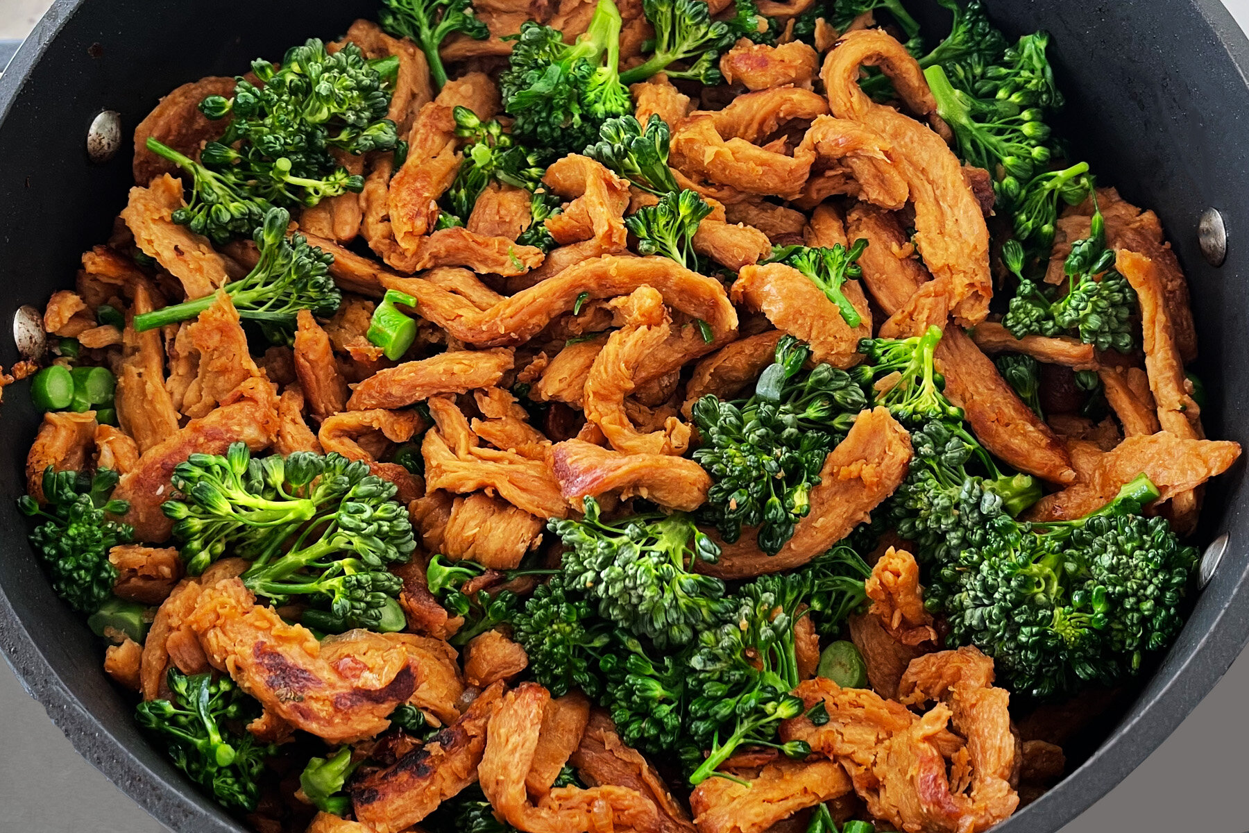 Soy Curl Stir Fry
