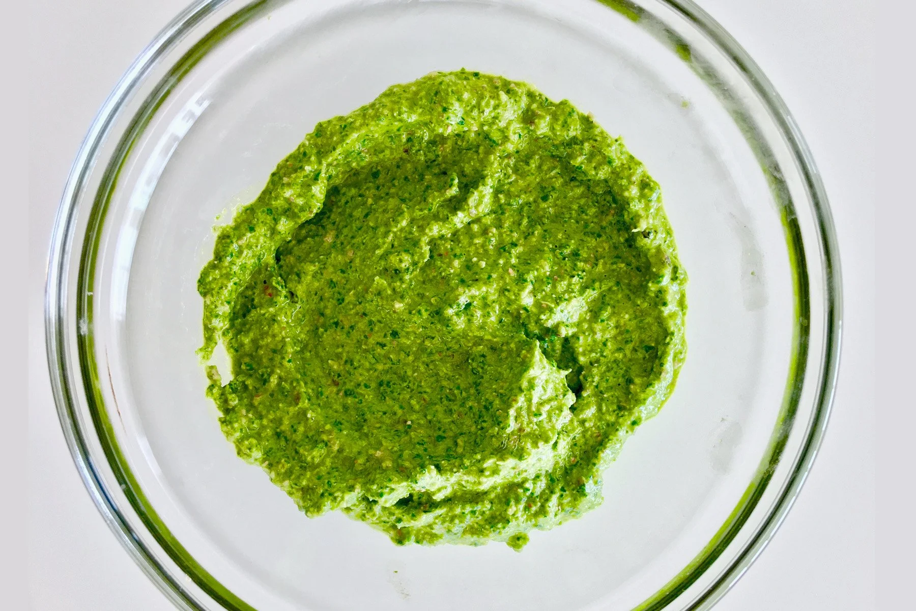 Parsley + Spinach Pesto