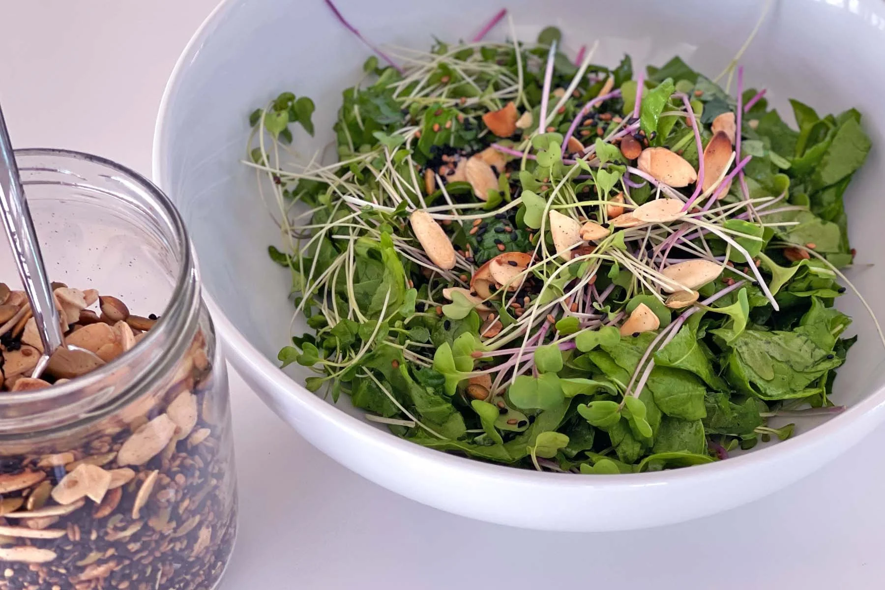 Jen's Salad Crunchies - ala Ottolenghi