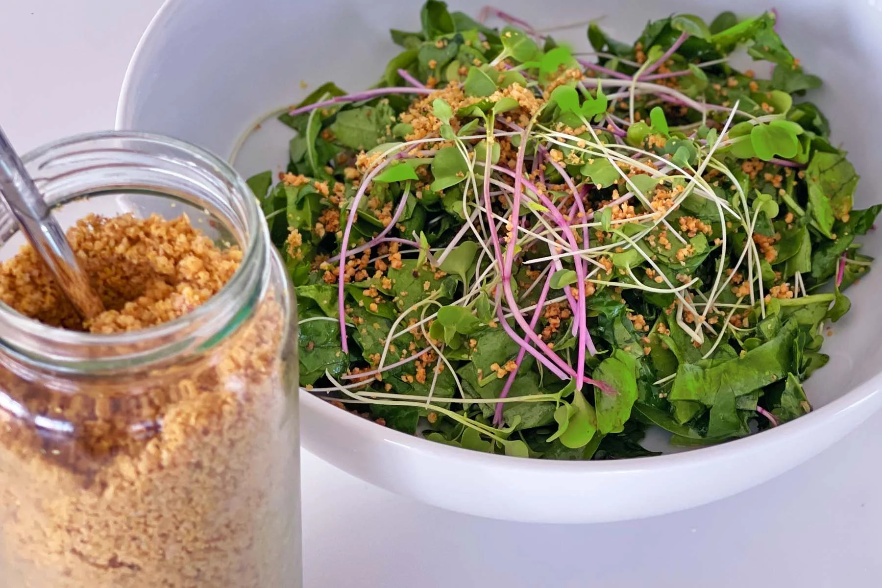 Plant-based "Parmesan"