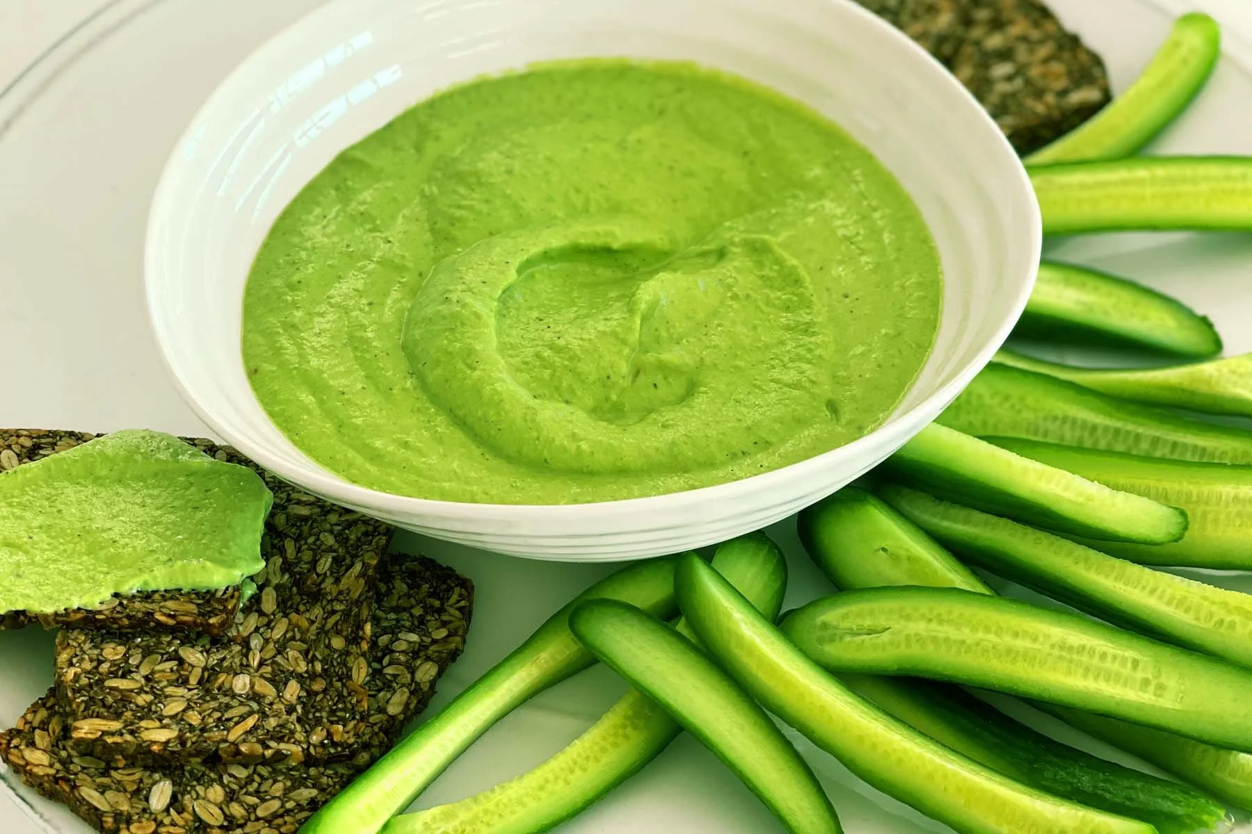 Green Pea + Mint Spread