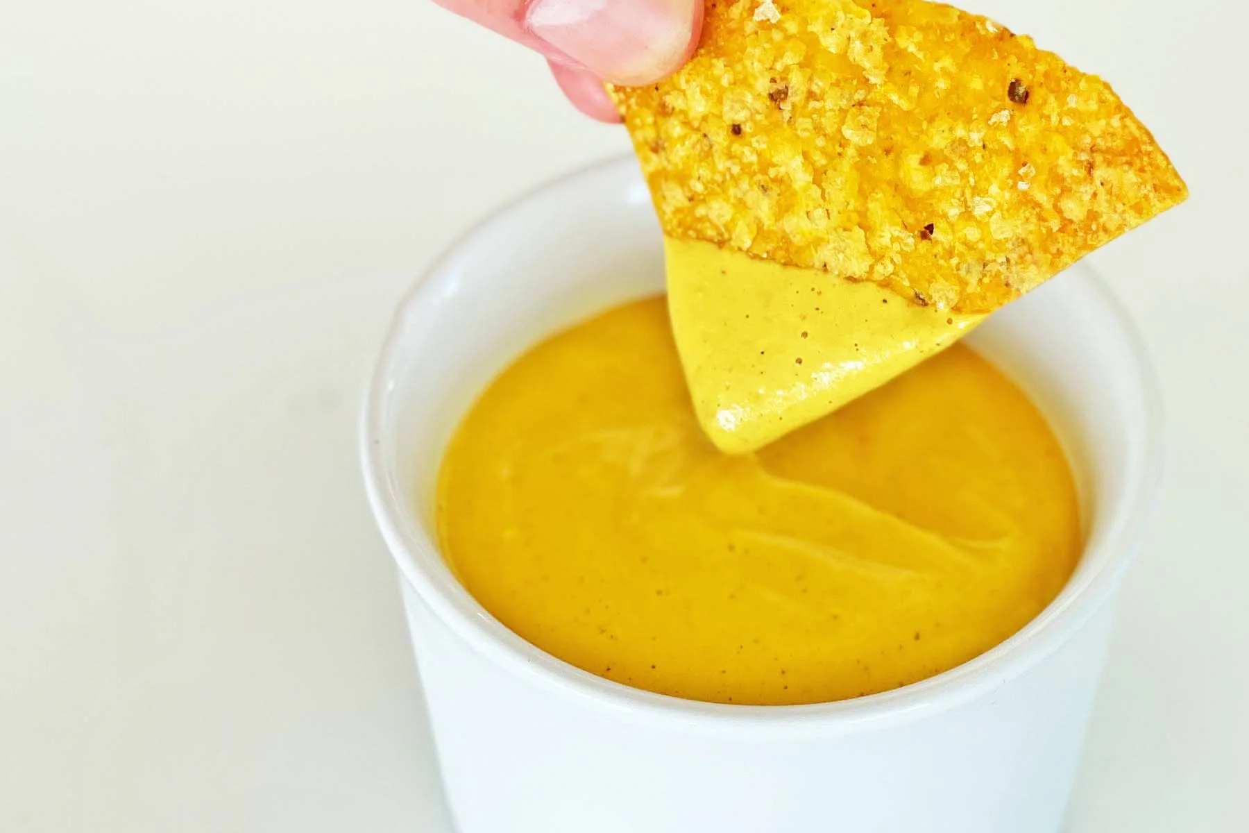 Plant-based 5-minute* Nacho Cheese