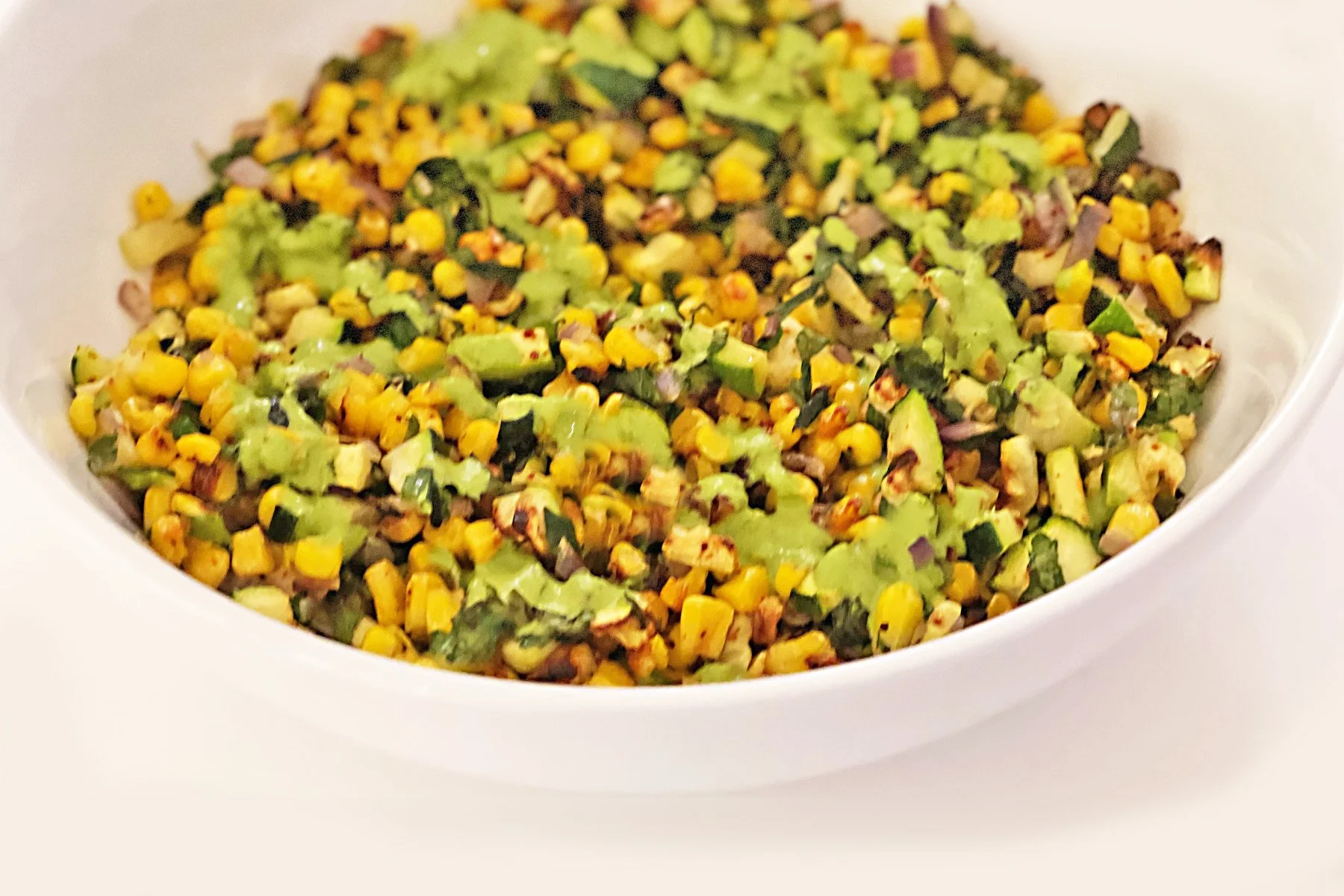 Roasted Corn + Zucchini 
