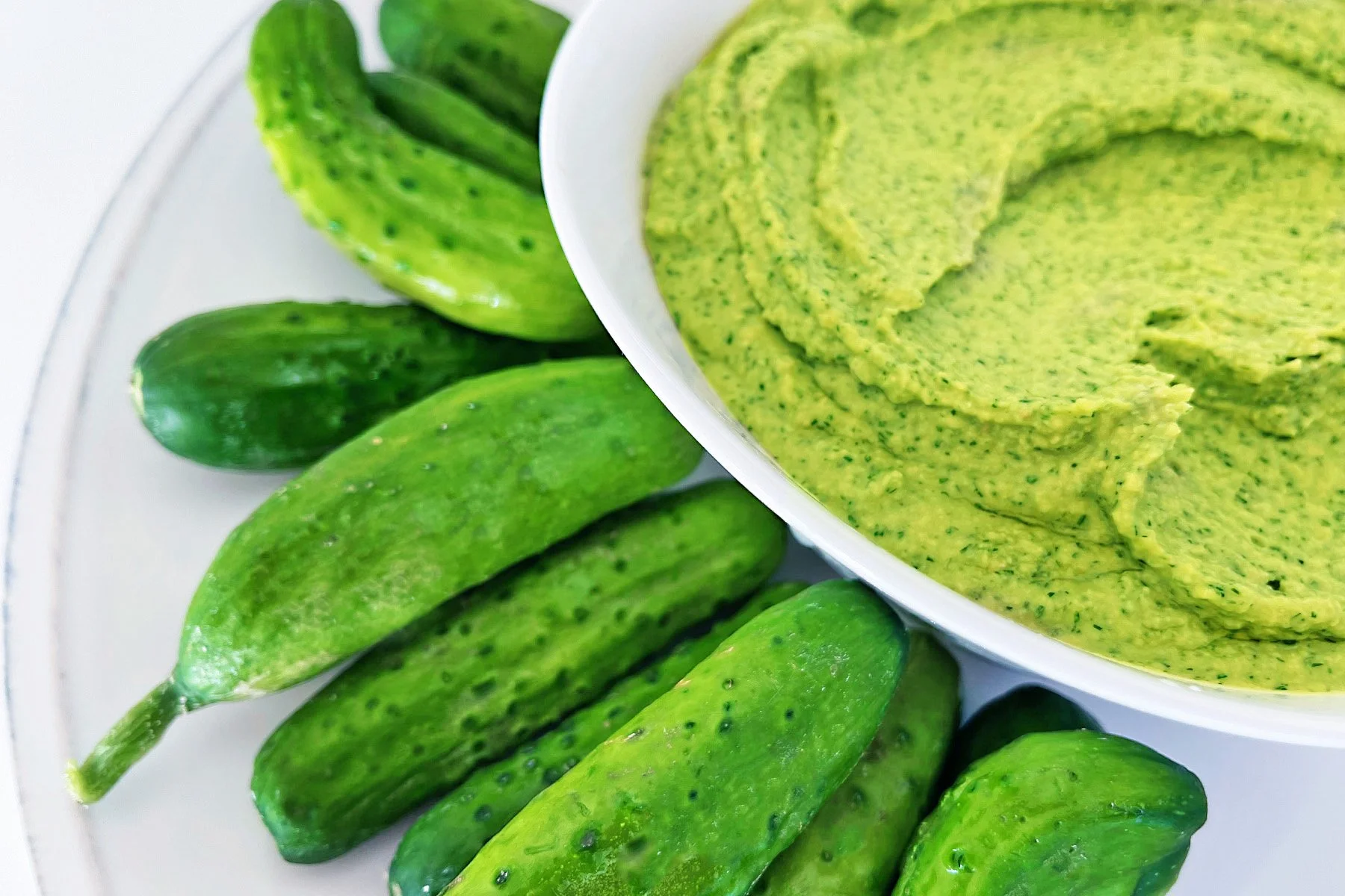 Lemony Dill Hummus