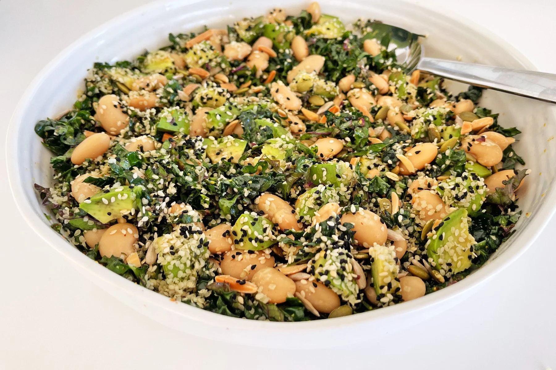 Kale + White Bean Salad (Erewhon-Style)